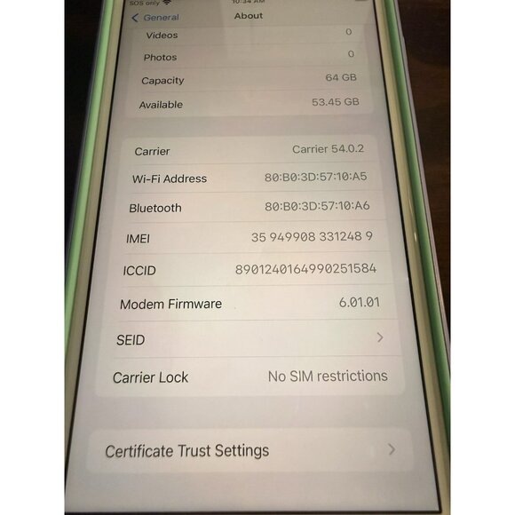 Apple iPhone 8 Plus 64GB 256GB Unlocked Rose Gold MQ8V2LL Cell Phone - Picture 11 of 11